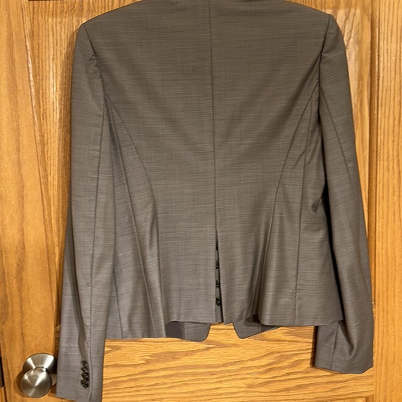 Vintage Ann Taylor 87% wool brown suit jacket with multiple variations t… - Picture 3 of 10